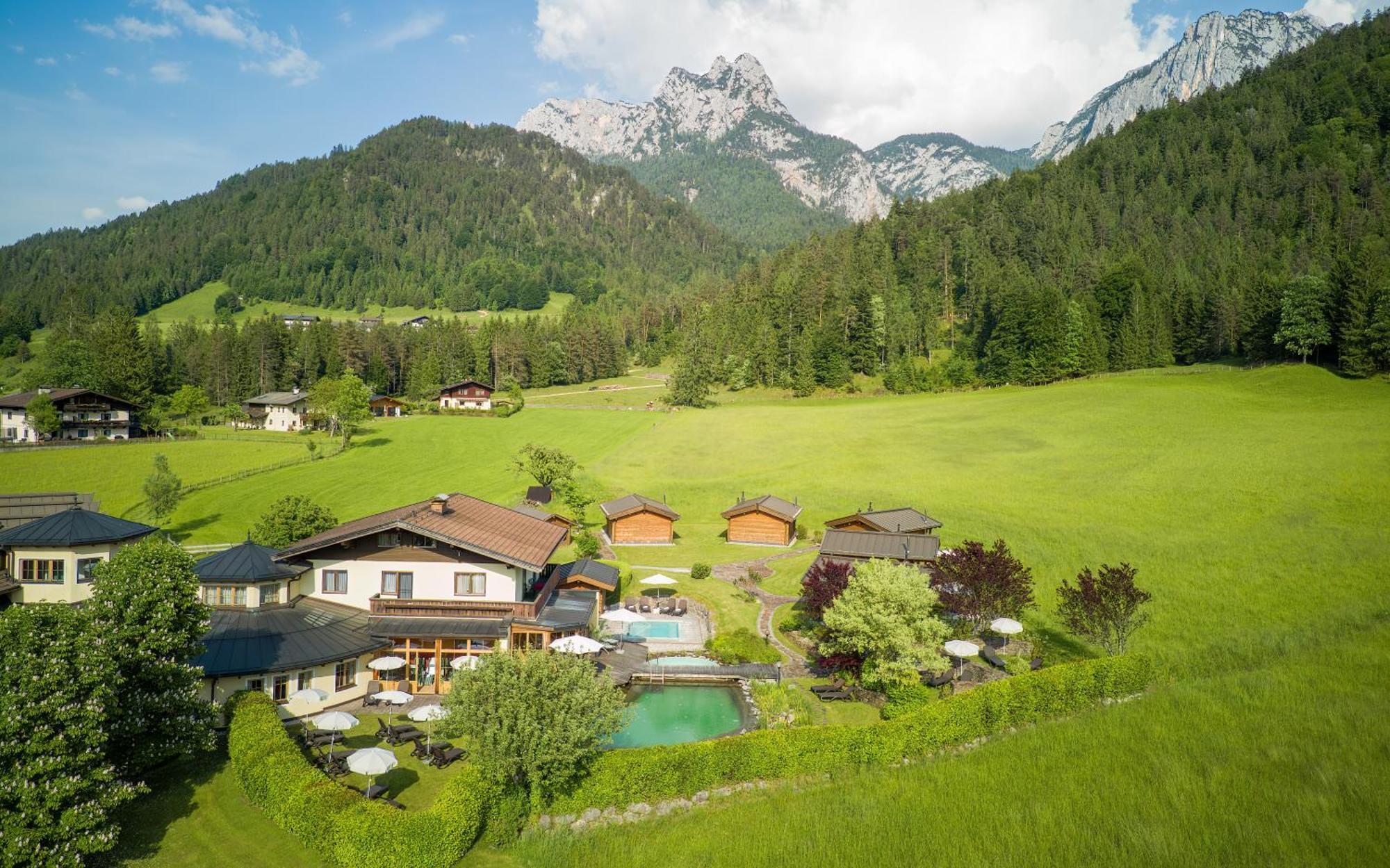 Hotel Vitaloase Zu Den Drei Bruedern Unken Extérieur photo