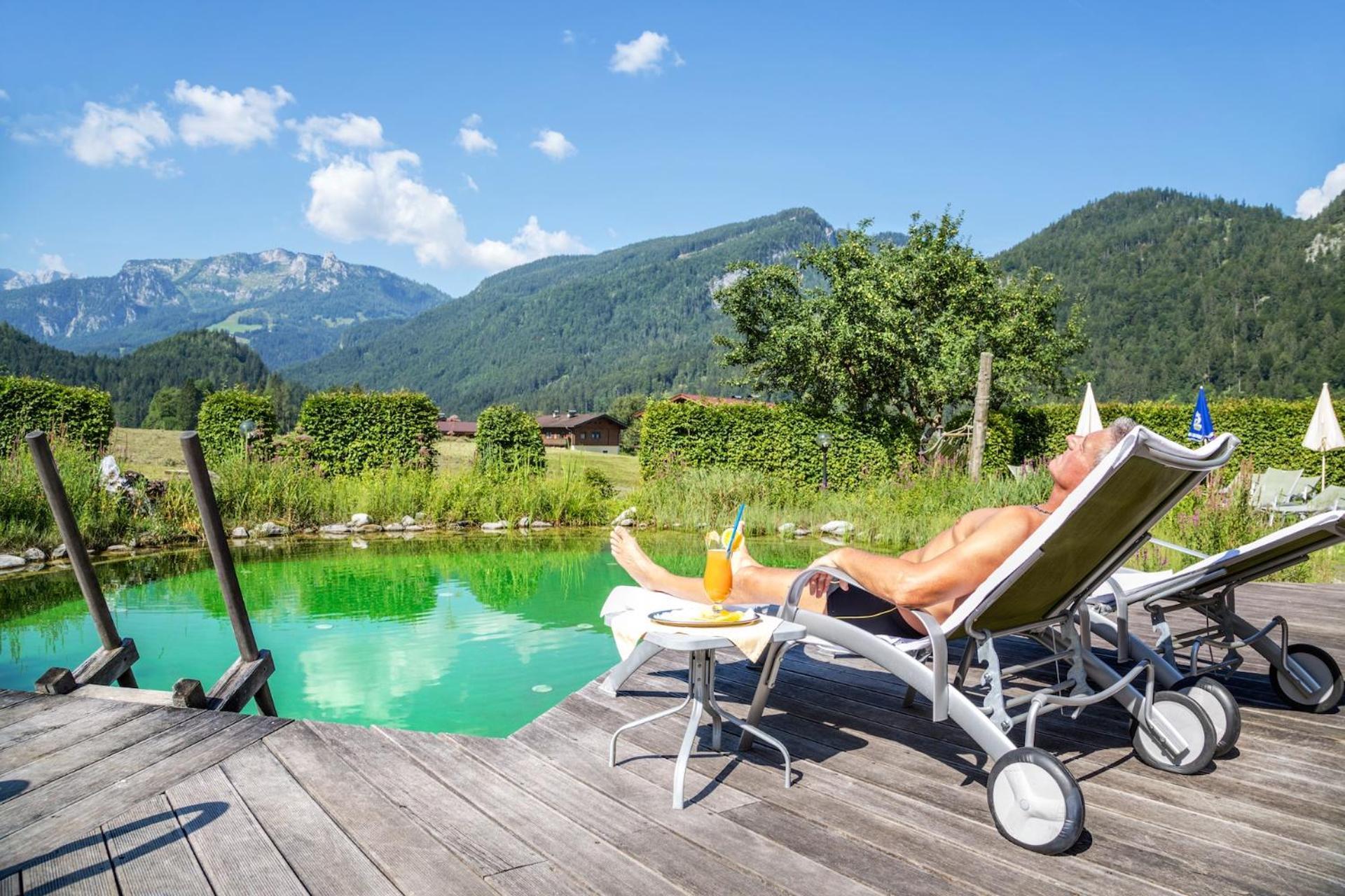 Hotel Vitaloase Zu Den Drei Bruedern Unken Extérieur photo